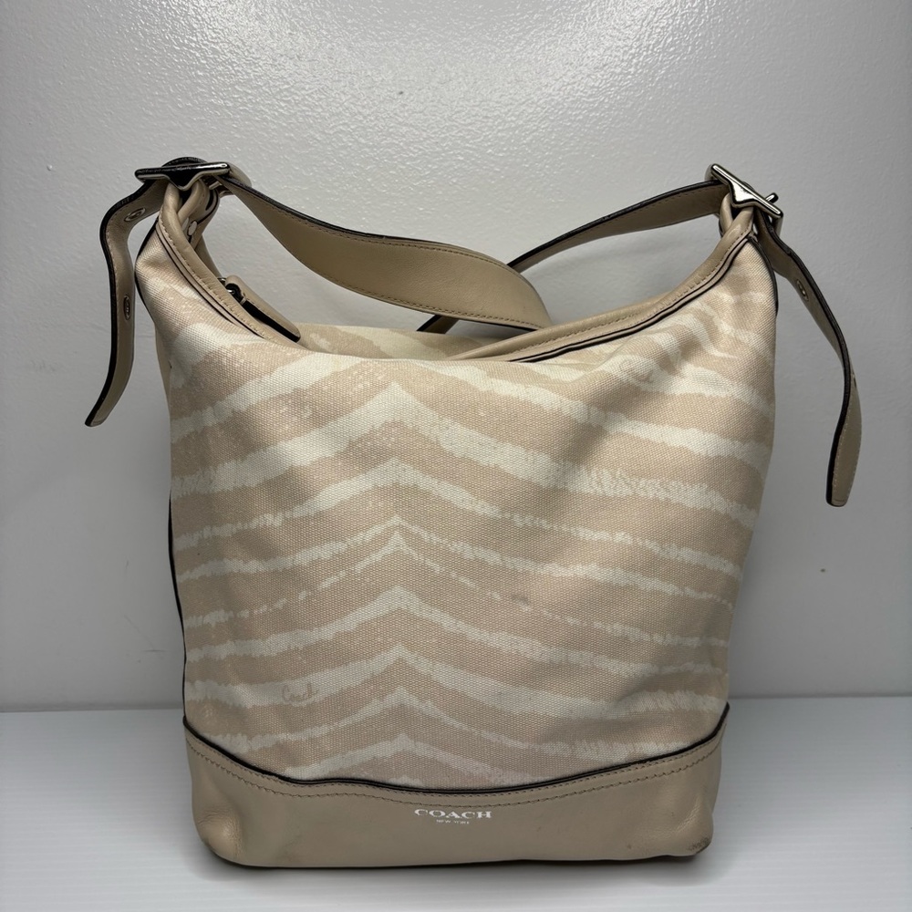Coach Legacy Zebra Print Bag